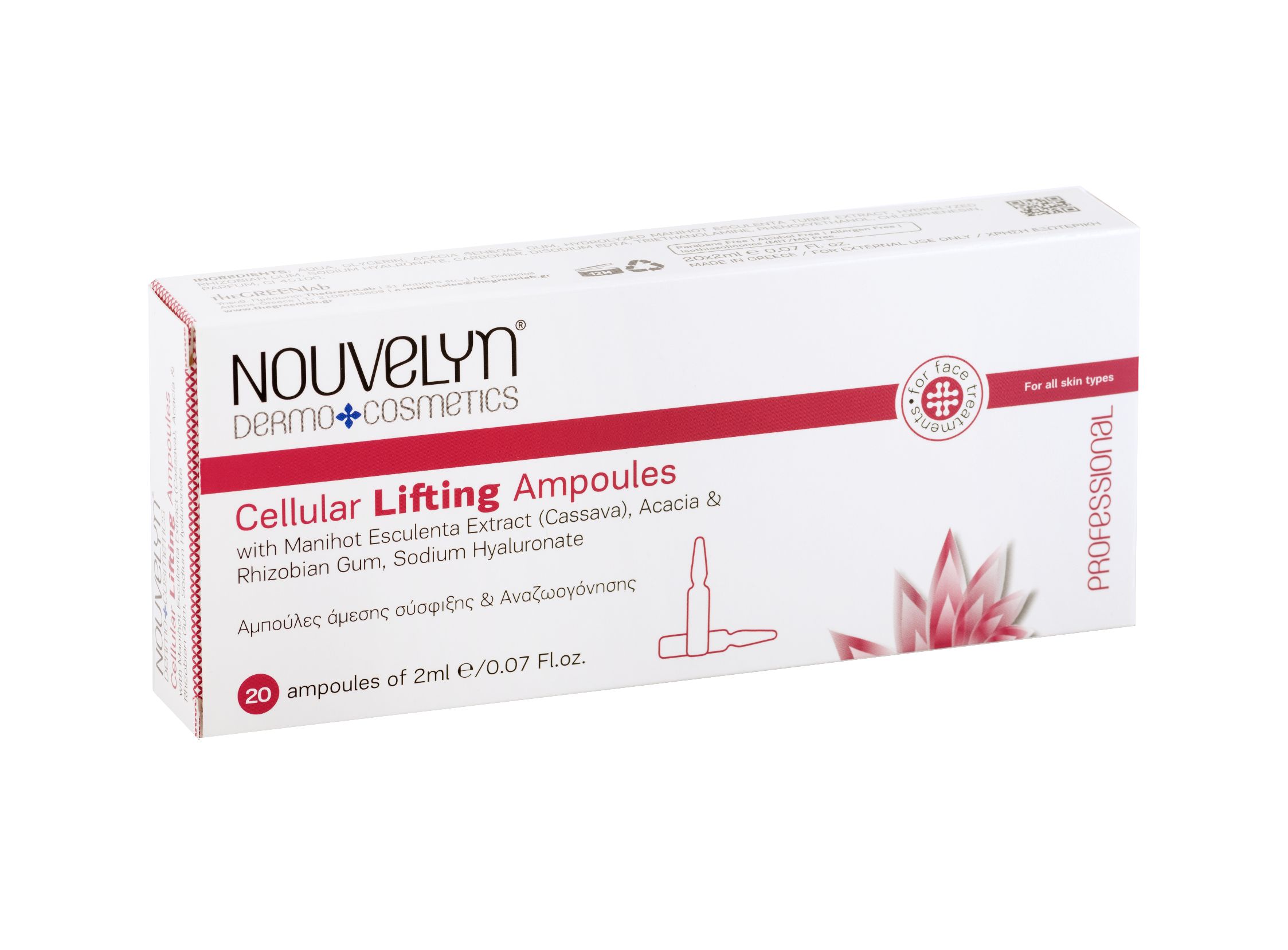 “CELLULAR LIFTING AMPOULES" 20x2ml